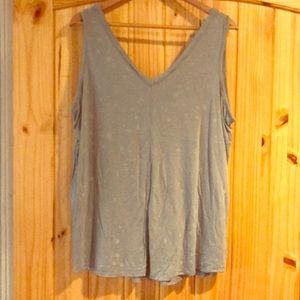 Tank, 24/7 brand, size 2 (plus size) Green